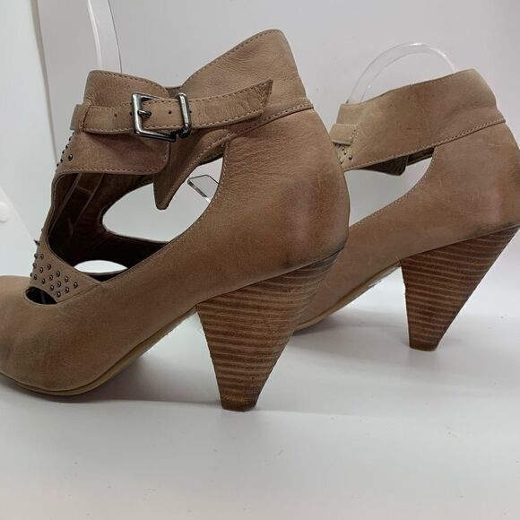 Aldo Tan stud heeled bootie - Picture 5 of 8